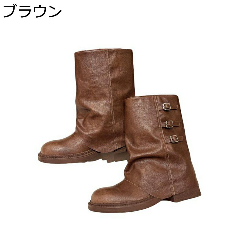 ジョッキーブーツ 21cm 厚底 ラウンドトゥ ロングブーツ レディース レザー 防水 膝丈 防滑 PU コンフォート 身長アップ おしゃれ 夏秋冬 卒業式 イベント アウトドア 衝撃吸収 耐久性