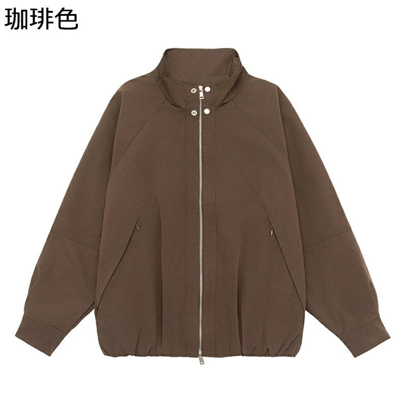 フライトジャケット メンズ アメカジジャケット 立ち襟 スタジャン ジャンパー アウター トップス ブルゾン ウインドブレーカー 防風 保温性 春秋冬 カジュアル ワイド 無地 普段着 デイリー 仕事