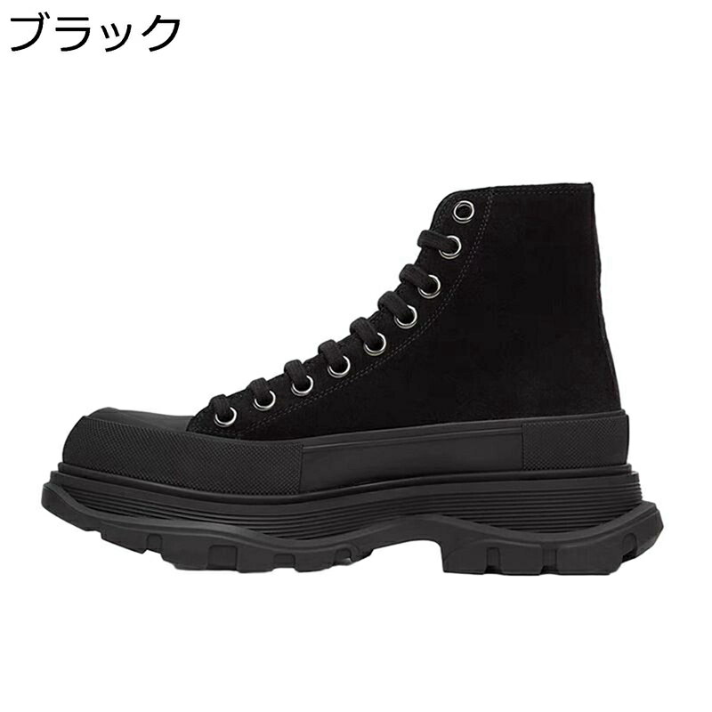 ブーツ メンズ キャンバス 厚底 ショートブーツ 編み上げシューズ ハイカット 防寒 滑り止め 歩きやすい 秋 冬用 アウトドア バイク用 ワーク 通勤 通学