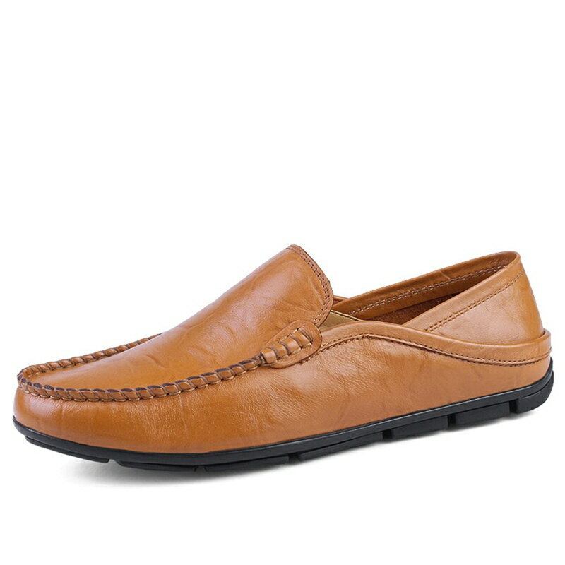 モカシンシューズ 本革 スリッポン メンズ ローファー 29.0cm大きいサイズ かかと踏める 手作り ドライビングシューズれ 履き心地いい 通勤通学 新生活 ...