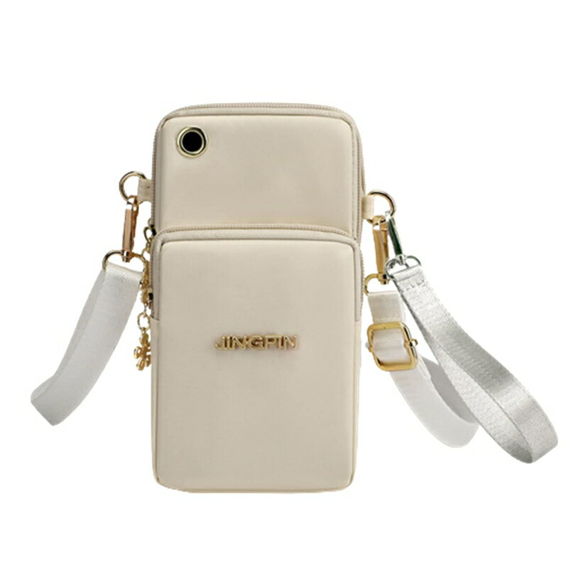 斜め掛けショルダー 財布 スマホバッグ オックスフォード材質 長さ調整可能 大容量 ポーチポシェット ..