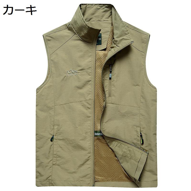 ニットベスト レディース ワークウェア 撮影ベスト ジレ チョッキ サイドポケット 収納便利 暖かい 速乾 軽量 重ね着 ノースリーブコート 無地 アウトドア 登山 お釣り 大きいサイズ 多機能