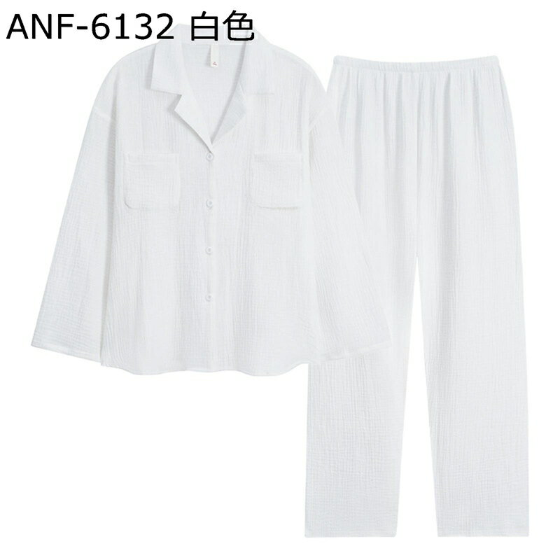 　　　 ◆◇◆人気の秘密◆◇◆ サイズ：詳しいサイズは左画像をご覧くださいませ ダブルガーゼのパジャマ、肌触りが気持ちいい、洗うほどに柔らかくなって肌に馴染んでいきます。長袖+長ズボンのセットアップパジャマです。 ふんわりソフトな肌触りと軽...