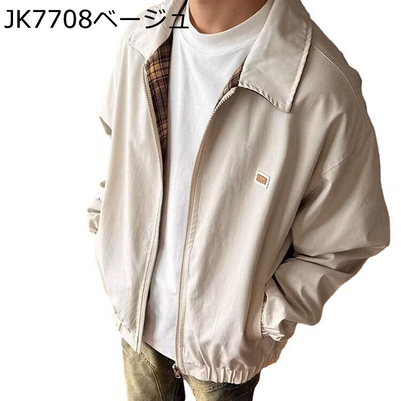 ワークジャケット メンズ ブルゾン スタジアムジャンパー カーゴ ゆったり 野球ユニフォーム カジュアルジャケット ジップアップ 春秋 大きいサイズ おしゃれ ストリート系 アメカジ 長袖 ラペル 開襟 花火大会