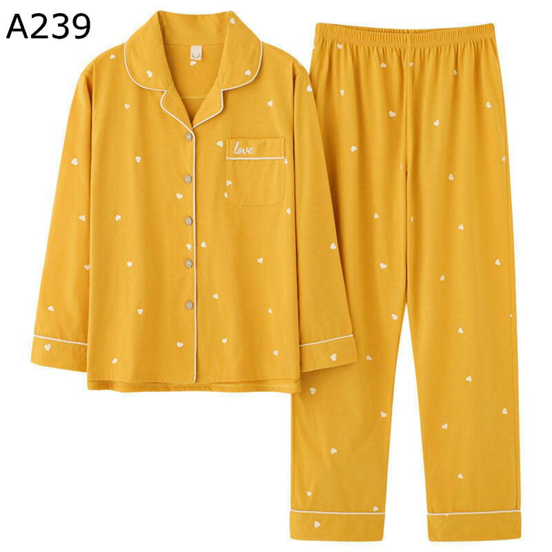 パジャマセット M-4XL レディース 上下セット 綿100 コットン 長袖 ロングパンツ 春秋服 ルームウェア 寝間着 大きいサイズ 便利服 吸汗 通気 肌に優しい 洗濯機洗い可能 風呂上り 湯上り 入院