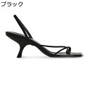 レディース サンダル 2way スリッパ ミュールトングサンダル ピンヒール3cm スクエアトゥ サマーサンダル 夏靴 無地 シンプル やさしい 軽量 柔らかい 蒸れにくい きれい 女性 リゾート(4)