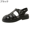 レディース サンダル ローヒール 編み込みストラップ グラディエーターサンダル 歩きやすい 疲れにくい フラット 夏 革サンダル 軽量 滑り止め カジュアルシューズ オフィス 通勤 ビーチサンダル