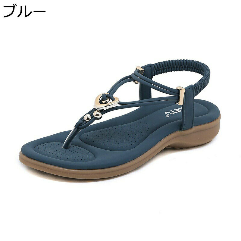 トング サンダル レディース フラット スリッポン ビーチサンダル オープントゥ 鼻緒タイプ 春夏秋 大きいサイズ 防水性 滑り止め 海 キラキラ飾り 旅行 袴用 オシャレ お出かけ デーリー