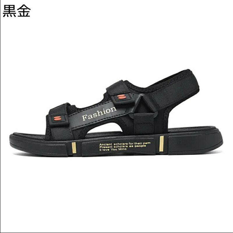 サンダル メンズ スポーツサンダル ベルクロ 厚底 ビーチサンダル おしゃれ 防滑 カジュアルサンダル アウトドア 耐久性 通気性 ドライバーサンダル 夏用 ジョギングサンダル 撥水 水遊び 普段履き