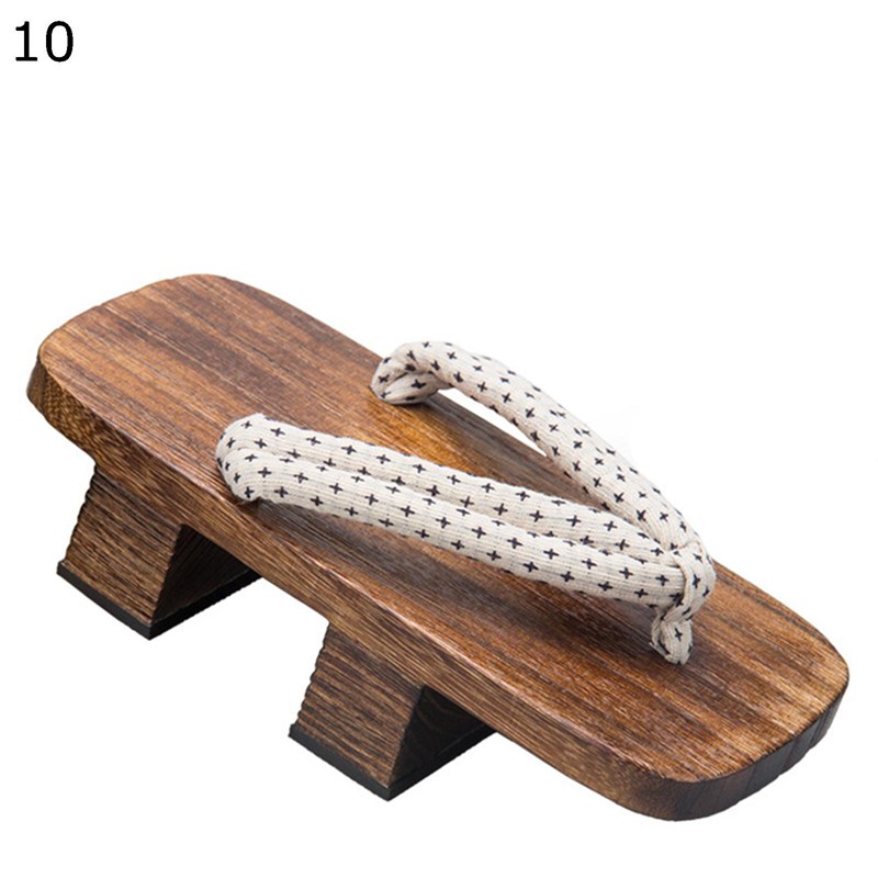 下駄 二枚歯 スリッパ 茶台 つっかけ サンダル メンズ 木製 厚底 ルームシューズ 和柄 鼻緒 男性 和装 通気性 防湿 軽量底 滑り止め 痛くない かっこいい 紳士 コスプレ用 着物 浴衣用 夏 室外 室内履き