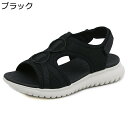 スポーツサンダル レディース 中高齢者 スポサン お年寄り スニーカー風 メッシュサンダル アウトドア 大きいサイズ カジュアル 柔らかい 滑り止め 蒸れない ...