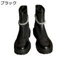 メッシュブーツ レディース メッシュサンダル ショットブーツ サンダル パール飾り おしゃれ レザー チャンキーヒール ラウンドトゥ 太ヒール ブーティ 春 夏 通気 蒸れにくい 軽量