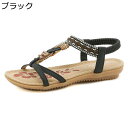 サンダル ビーサン ビーチサンダル 大きめ レディース 夏サンダル ビーズ ハート柄 クロスストラップ スパンコール フラット レトロ キラキラ 春夏用 ローマ...