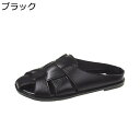 クロッグサンダル レディース スリッポン かかとなし ミュール サンダル 編み込みストラップサンダル 編みサンダル サボサンダル カジュアル 通気 シンプル 柔...