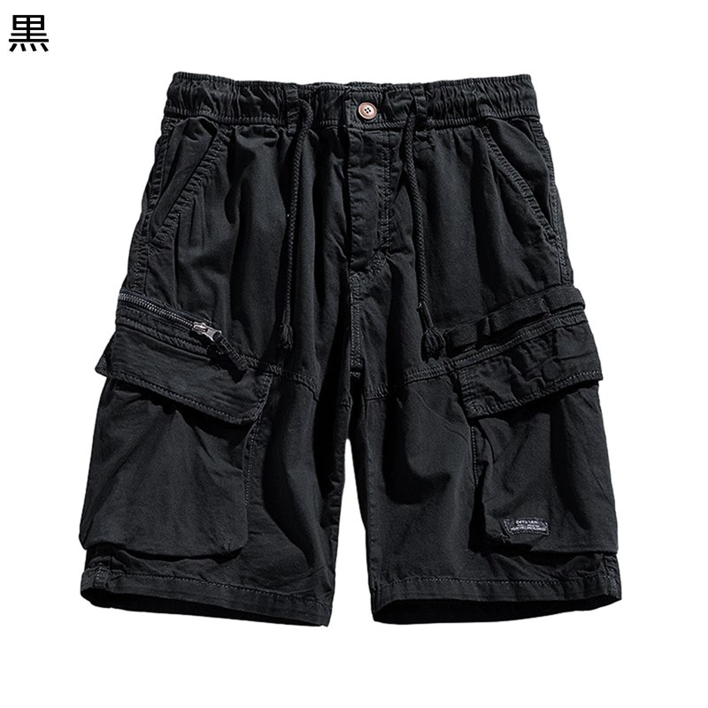 ショートパンツ メンズ 大きいサイズ ワークパンツ 五分ズボン ひも 大きめ カーゴ ゴムウエスト マルチポケット 春 夏 蒸れない 吸汗 軽い コンフォート ゆったり 和風 ジョギング アウトドア 釣り