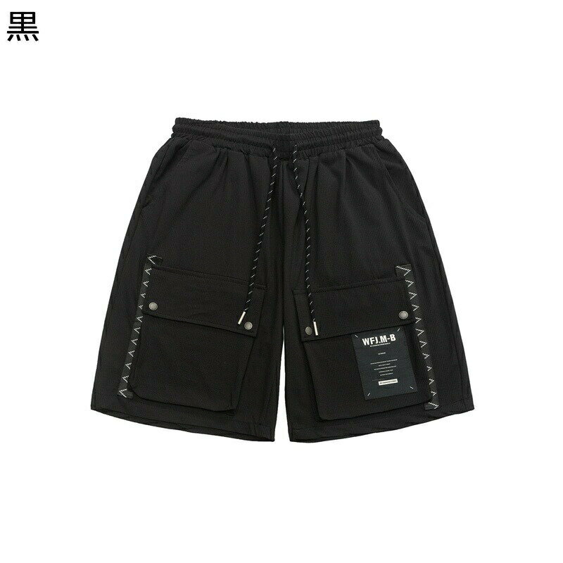 メンズ 5分丈 半ずぼん m-6xl カーゴパンツ 半パンツ チノパン 涼しい オーバーサイズ 大きいポケット 調整紐 夏用 ヒップホップ 日系 実用性 蒸れにくい 吸汗 おしゃれ 短め 男性用 ジョギング 登山着