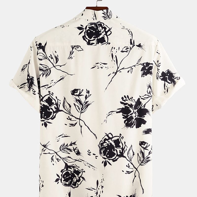 アロハシャツ 総柄プリント 3xl ハワイシャツ メンズ ビーチシャツ 半袖 ラペル 開襟シャツ カジュアルシャツ オールシーズン 気品 ゆったり 耐摩耗 肌触り良い ファッション 男性 通勤 バカンス 部屋