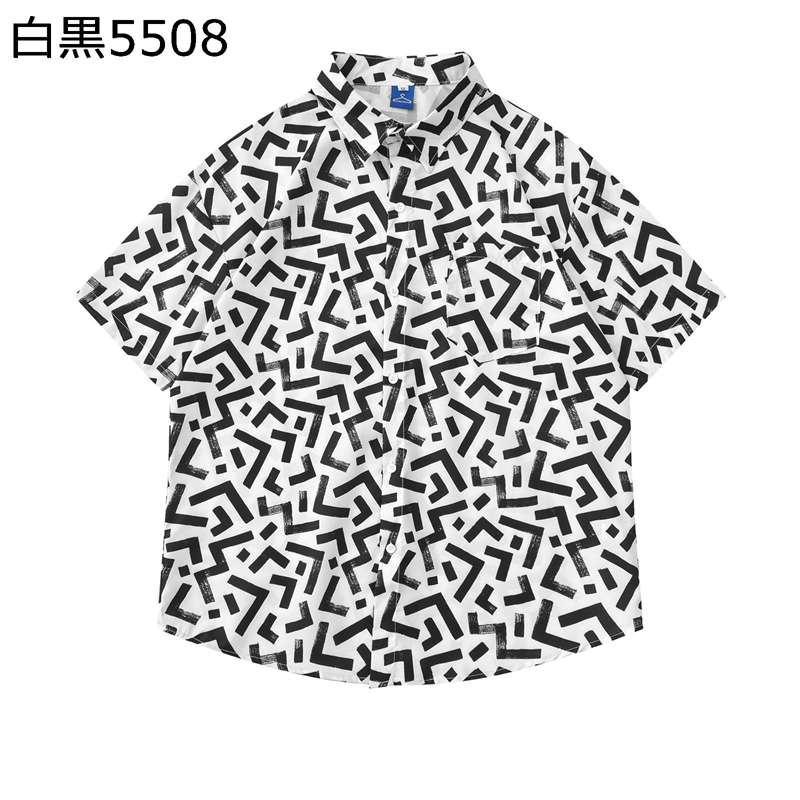 アロハシャツ 総柄シャツ メンズ ビーチシャツ 半袖 タイダイ染 ボタンダウン 羽織り 大きいサイズ 汗染み防止 開襟 紫外線対策加工 柔らかい 耐摩耗 春夏用 イベント リゾート 旅行 大人 コーデ