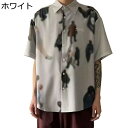 アロハシャツ 男性 開襟シャツ ビーチシャツ 半袖 花柄シャツ ラペル ハワイ風 プリント 涼しい 柔らかい カッコイイ 薄手 花火大会 夏祭り 結婚式 汗染み...