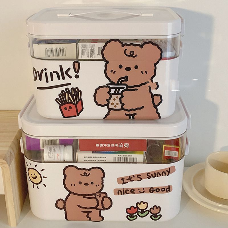 収納ボックス 小物入れケース 救急箱 薬箱 2...の紹介画像2