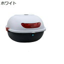 リアボックス リヤボックス リアケース テイルボックス 反射板 夜間安全 トップケース 取付用金具セット付き 原付バイク スクーター 耐久性 汎用品 軽量 通勤 防犯対策 白 黒 ブルー レッド イエロー ピンク