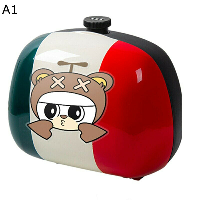 原付 パニアケース リアボックス 簡単脱着 キーロック 可愛い 小型 スクーター用 ヘルメット収納 耐衝撃 頑丈 防水 防塵 防犯対策用 取り付け部品付き ステッカー付き パスワードロック可能
