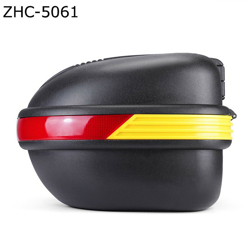 バイク用 リアボックス トップボックス 簡単脱着 キーロック フルフェイス対応 汎用 大容量 耐衝撃 頑丈 防水防塵 防犯対策用 取り付け部品付き ツーリング/通勤/デリバリー/買い物