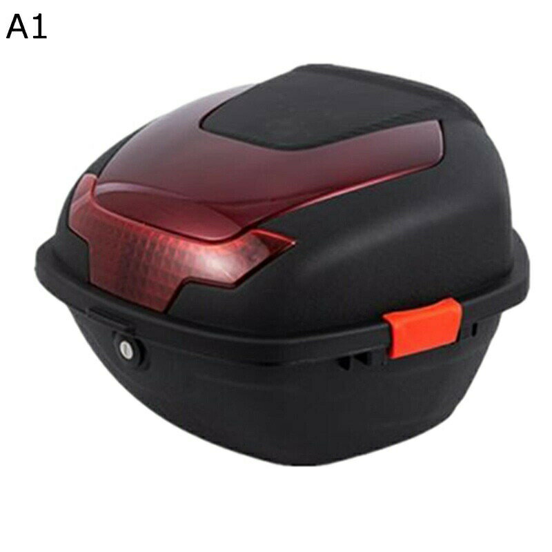 バイク用 パニアケース リアボックス 着脱も簡単 キーロック可能 ヘルメット収納 汎用 大容量 耐衝撃 頑丈 防水 防塵 防犯対策用 取り付け部品付き ツーリング/通勤/デリバリー/買い物