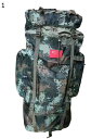 タクティカル バックパック 100L ミリタリー 登山用 リュック moLLe搭載 迷彩 マルチポケット デイパック ハイキングバッグ 戦術 レディース メンズ 大容量 収納性 高通気 アウトドア 防災 レインカバー付き