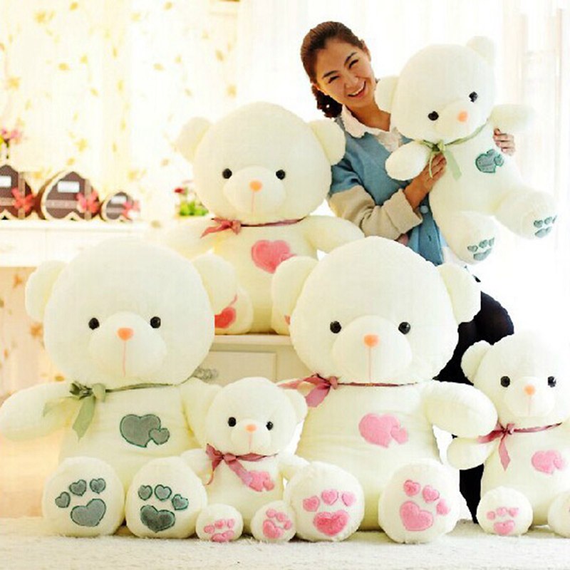 テディベアぬいぐるみ 抱き枕 可愛い ハートクマ 蝶結び熊 かわいい 大きいサイズ フワフワ やわらかい 彼女 彼氏 カップル お祝い バレンタインデー 誕生日 クリスマス 贈り物 3
