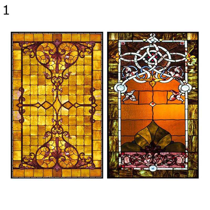 窓目隠し シート 教会絵柄 断熱シート 窓フィルム 建築建物ガラスフィルム ガラスシート 外から見えな..