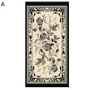 防音マット 北欧花柄 ピアノの防音絨毯 ピアノ用カーペット フロアマット 敷物 フローリングマット 防滑 傷防止 吸音 床保護 椅子パッド 吸音減衰パッド パー...
