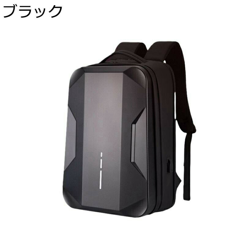 リュック ビジネスリュック メンズ 防水 17.3インチパソコン対応 リュックサック ハード バックパック PCバックパック 軽量 USBポート 薄型 180°開口 耐衝撃 通勤 出張 エスポーツ
