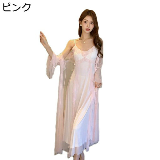 ルームワンピース ネグリジェ 花 花モチーフ レディース 2着セット レース フリル ルームドレス 肌着パジャマ 春秋用 キャミワンピース ルームウェア お洒落 よい手触り 柔軟性 日常 萌え萌え ルームワンピース ネグリジェ 花 花モチーフ レディース 2着セット レース フリル ルームドレス 肌着パジャマ 春秋用 キャミワンピース ルームウェア お洒落 よい手触り 柔軟性 日常 萌え萌え