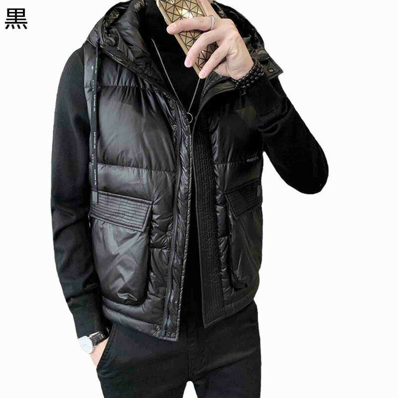 　　　 ◆◇◆人気の秘密◆◇◆ 【ダウンベスト】メンズダウンベスト、布地は軟らかくて、コットンのような柔らかさと肌触り、着心地よい。ポリエステルとスパンデックスを混合し、テフロン加工を施すことで耐久性、撥水性と防風性を実現し、保温性もグレードアップ。 【防寒保温】ダウン入りで保温性に優れ、かつ軽量で、高い防風性を追求することで、デザイン性と機能性を兼ね備えている。ダウン入りで暖かく、着回し力抜群だから秋冬に欠かせないアイテムです。 【ポケット】左側と右側に貴重品などを小物を入れるの便利なポケットが2つ付きので、収納性が抜群です。 【軽いであったかい】軽くて暖かいアウターが欲し いなら、ぜひこれを！360度どこから見ても綺麗なラインを生むシルエットは、スタイルを魅力的に感じさせてくれます。 【適用場合】バランスが良いシルエット、きちんとしている縫製、通勤や出張や旅行などのシーンに大活躍のベストです。普段着、デート、トラベル、あそび、通勤、通学、アウトドア、披露宴、二次会、同窓会、外出、部屋着、お呼ばれ、出張、運転、プレゼント。 　　　◆◇◆注意事項◆◇◆ご覧のモニターの環境、撮影環境により実物と色味が異なって見える場合がございます。湿った状態で他のものと擦り合わせると色が移る恐れがあります。濃色品の洗濯時は、白色、淡色と分けて洗ってください。説明 ?いらっしゃいませ? 「商品紹介」 表地：ポリエステル 詰め物a：ダウン 「商品特徴」 ● 上質なポリエステルを採用し、耐摩耗性に優れて破れにくいです。肌触りが良くて洗い易くて、快適な着心地を楽しむことができます。 ● 温かさと軽さを両立させるため、ダウン素材にこだわり抜いて超軽量を実現させました。裏地は肌触りの良い上質ポリエステル素材を採用。快適でチクチク感無し。 ● カジュアル感抜群の防寒ベストが登場！カジュアルな中に、上品さを感じるオシャレコーデです、とても軽いので動き安い。 ● 防寒性とファッション性を兼ね備え、カジュアルさがアップ。 重厚感のあるダウンジャケットと比べて、ベストは軽く、 腕や肩回りがもたつくことなく動かしやすくて スマートなシルエットですっきり着られる点が魅力的です。 ● コーデの幅が広いので、通勤や通学、職場や学校、作業や運動、散歩やドライブ、サイクリングやツーリング、釣りやフィッシング、登山やハイキング、旅行や合宿、 部屋着やパジャマ、ルームウェアなど、多様なシーンにお使いいただけます。 ??????????????????「ご注意」?????????????????????? ? 商品サイズは平置きで採寸していますから、1−3cmぐらいの誤差がありますのでご了承ください。ただの参考としてご利用ください。 ? 商品写真はできる限り実物の色やサイズに近づけるよう加工しておりますが、写真を撮る時の燈光とお使いのPCモニターにより多少異なる場合がございます。もしくは商品に更に問題があった場合は、お手数おかけ致しますが、その旨ご連絡ください。 ご覧下さい！ ? 「検索キーワード」 インナー 秋冬春 ベスト ダウンコットン 綿入り 重ね着 保温ジャケット 立襟 防寒対策 暖か あったか 防寒着 チョッキ ノースリーブ 袖無し 丸首 クルーネック v首 中綿ブルゾン ダウンパーカー 中高年 スタンドカラー 冬 保温性 レディース 女性用 男女兼用 お揃い 保温防寒 袖なし 光沢感 エナメル キルティング ジッパー 防水トレッキング 旅行 軽い ダウンジャケット 中綿ジャケット ダウンコート ブルゾン おしゃれ 大きいサイズ カジュアル アウター 長袖 中綿 アウトドア 登山 防風 防寒 暖かい ショート丈 スリム 秋冬