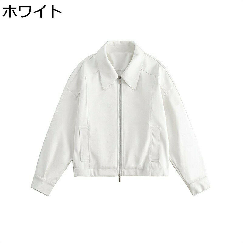 ライダースジャケット メンズ 革ジャン PUレザージャケット ショート丈 お洒落 アウター 男性用 カジュアル ジャンパー 無地 シンプル ジップアップ 春秋 アウター トップス 薄手 防風 大きいサイズ