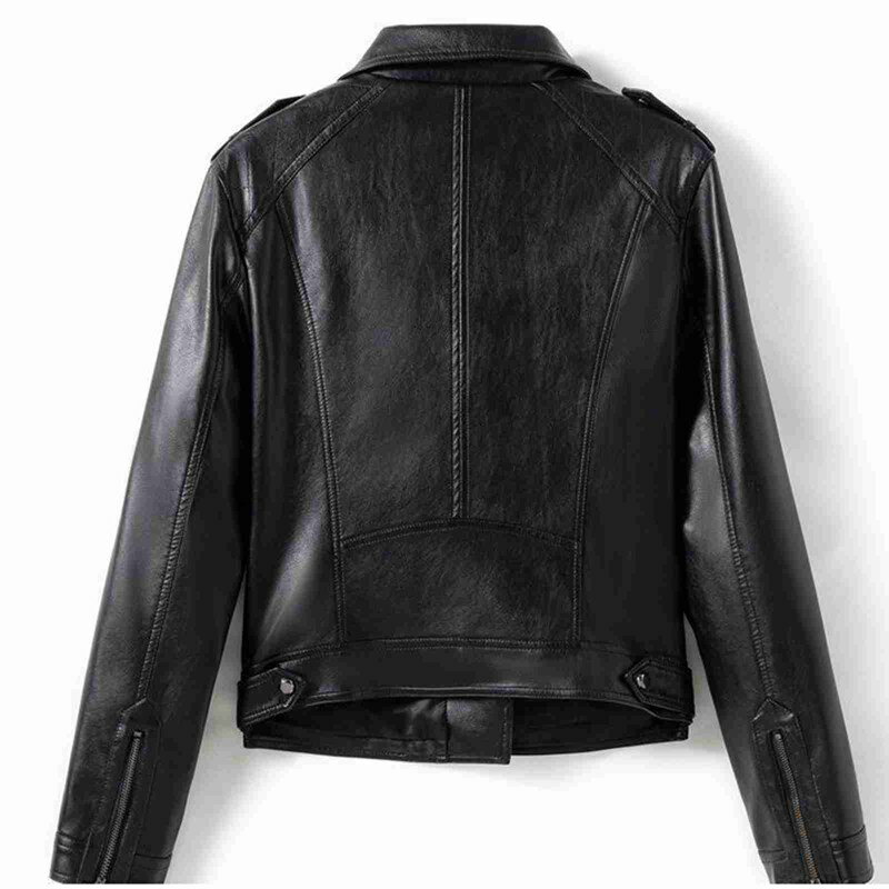 大きいサイズ シープスキン レザージャケット ラム革ジャンパー レディース アウター 長袖 非対称ジッパー ショート丈 ダブルカラー ライダース ラベル 艶 羽織り 着痩せ 秋 防風 クール