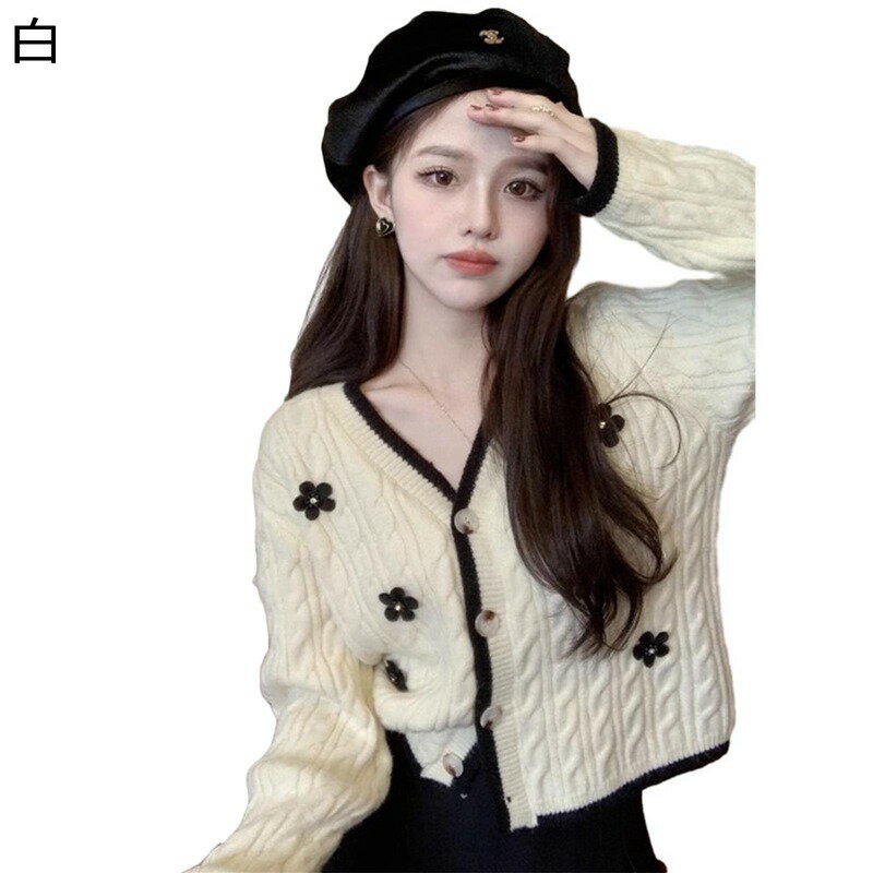 パールフラワーモチーフショール