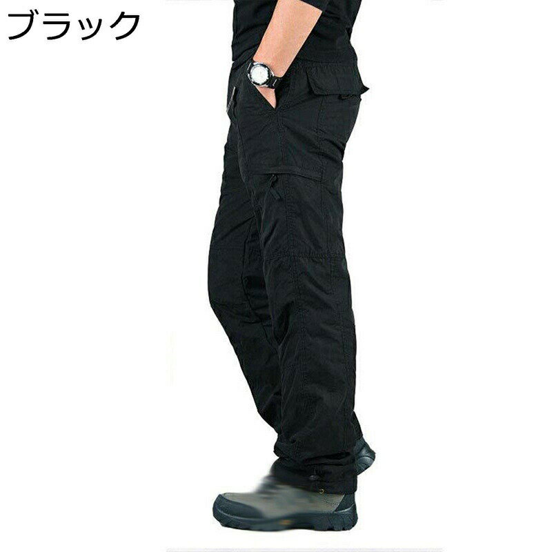 作業服 カーゴパンツ 裏起毛 保温ズボン ロング メンズ 厚手 防寒 裏フリースボア ゆったり ポケット付け ボトムス ワークパンツ 秋 冬 アウトドア 釣り 登山 バイク ハイキング