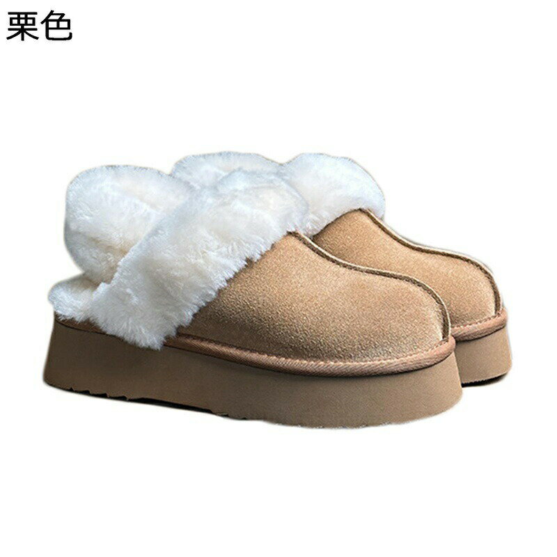 冬用 スノーブーツ ショートブーツ レディース ボア付き 厚底 スリッポン 短靴 ミドルカット 保温 防寒対策 ムートンシューズ 脚長 履きやすい 雪対策 衝撃吸収 滑りにくい 旅行 お出かけ カジュアル