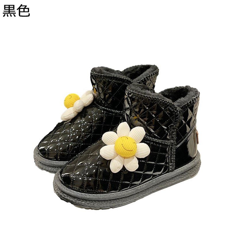 ムートンブーツ レディース 裏ファー 花 かわいい 綿靴 冬用 スノーブーツ 防水 ショートブーツ 短靴 雪対策 あったか 美脚 耐磨耗 安定感 履きやすい 滑り止め ウォーキング 室外 通勤 普段履き