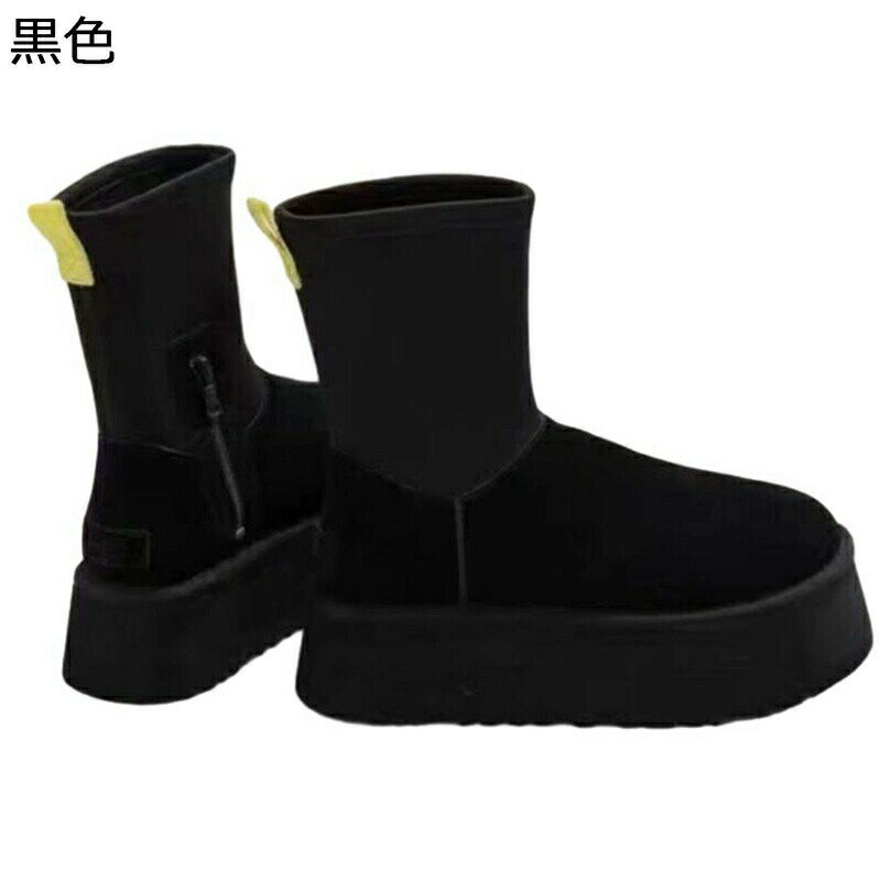 スノーブーツ 厚底 ソックスブーツ ショートブーツ レディース 裏ファー 冬用 大きめ ゆったり 短靴 雪対策 ハイカット 防寒対策 美脚 着脱簡単 ムートンブーツ 防水 ノンスリップ アウトドア 雪道