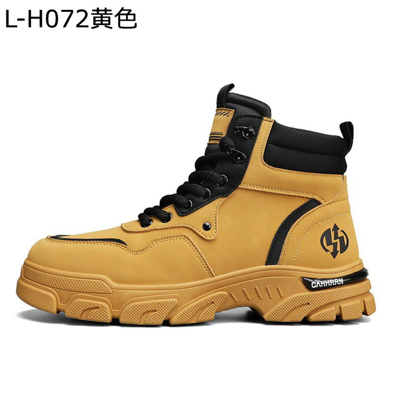 ショートブーツ バイクブーツ メンズ ワークブーツ 厚底 秋冬春 ミドルカット おしゃれ 短靴 切り替え 滑り止め 耐久性 撥水 カジュアル アウトドア プレーントゥ トレッキング 普段履き 山登り