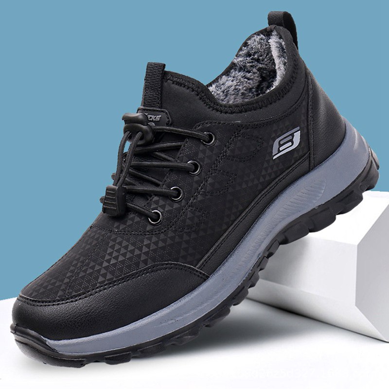 ウィンターシューズ 冬用 メンズ ウォーキングシューズ カジュアル 裏ボア 保温 ワークシューズ 軽量 スポーツ アウトドア 滑り止め 履きやすい マウンテンシューズ シニア ハイキングシューズ
