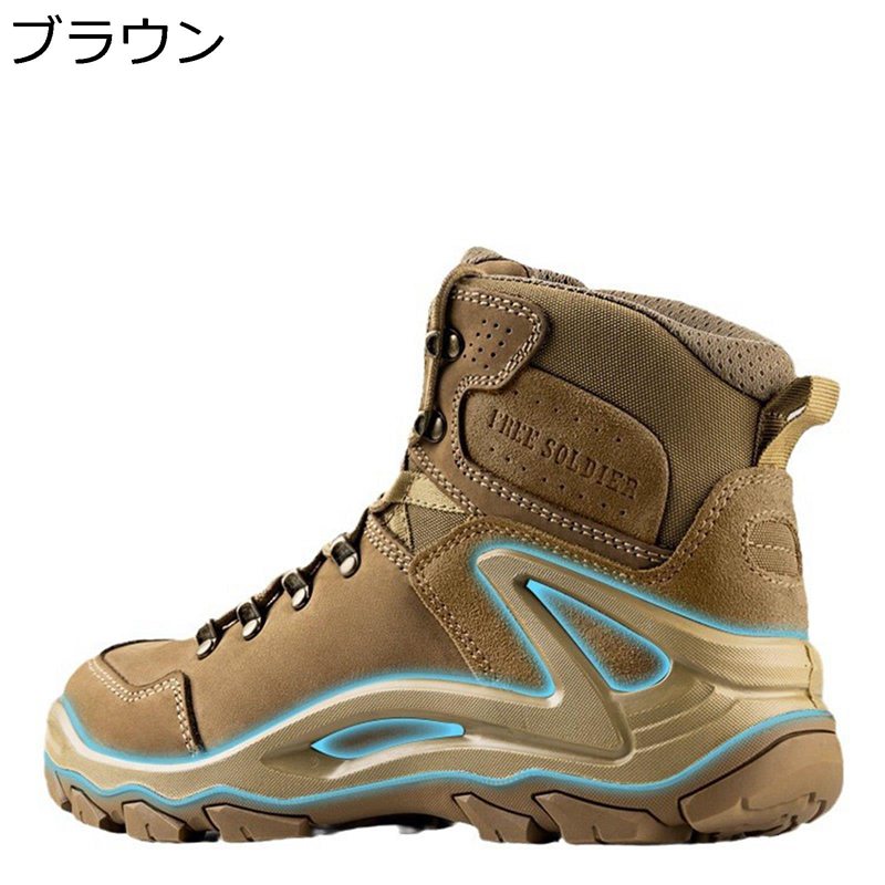 ミリタリーブーツ メンズ コンバットブーツ 男性用 ミドルカット ワークシューズ アウトドア クッション性 通気 滑り止め 耐摩耗性 快適 撥水 秋冬 クライミングシューズ swat ジャングル ハイキング