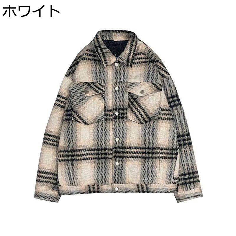 楽天市場】チェック柄（種類（コート・ジャケット）スタジャン