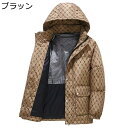 ダウンコート レディース メンズ 冬 コート フード付き ストリート アルファベット プリント 防寒 防風 カップル 男女兼用 カジュアル ゆったり 中綿入り 厚手 トップス アウター おしゃれ 通勤 通学