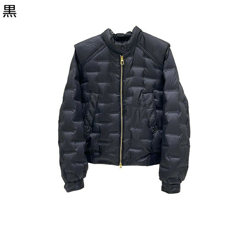 レディース ダウンジャケット アヒル羽毛 ダウンコート ショート ライト ジップアップ ポケット付き 立ち襟 ダウン入 長袖 軽量 コンフォート 防水 アウター 女性 通勤 トレンド 簡約 秋 冬