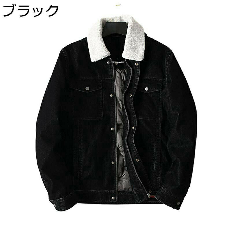 ダウンジャケット Gジャン ダウン入れ90% デニムジャケット アウター メンズ フルジップ 折り襟 おおきいサイズ ポタン付き ショート丈コート ボアブルゾン コーディネート ジャンパー 男性 バイク用 通勤通学