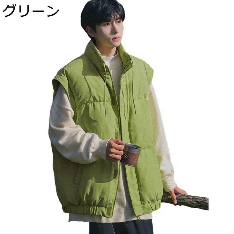 中綿ベスト スリーブ着脱可 2way ダウンコート 袖なしジャケット 中綿コート ダウン チョッキ ポケット 秋用 暖かいベスト 厚手 保温性..